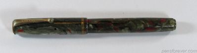  PARKER DEPRESSION ERA MODERNE  CINZA/VERMELHO- 